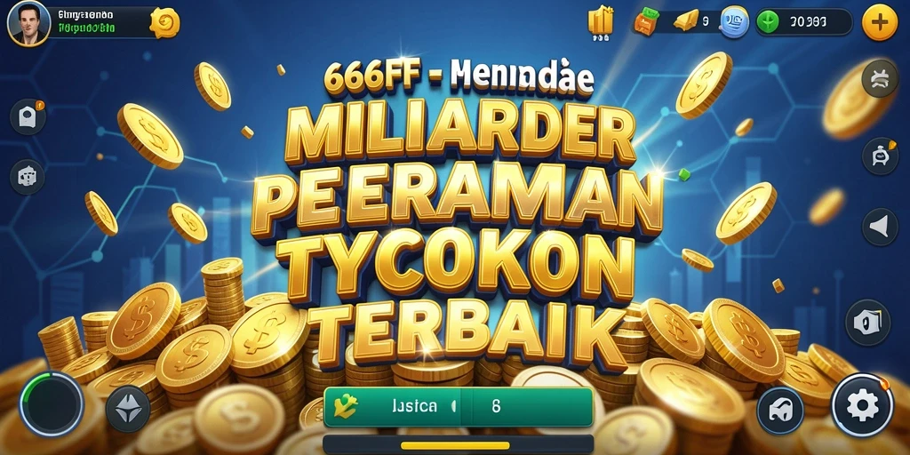 Tangkapan layar gameplay 666FF menampilkan keseruan membangun empire bisnis.