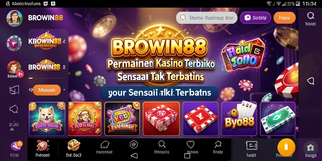 Gameplay mendebarkan di BROWIN88 dengan berbagai pilihan Kasino.