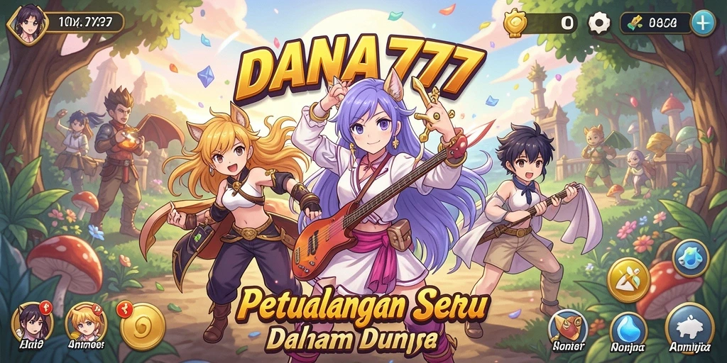 Gameplay DANA777 menampilkan aksi seru dalam dunia Anime.