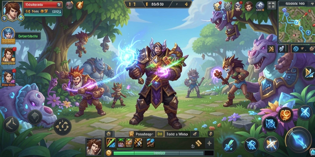 Tangkapan layar gameplay ID098 yang menampilkan aksi seru dalam petualangan MMORPG.
