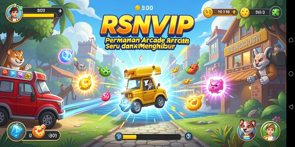 Tampilan gameplay RSNVIP yang seru dan menantang di layar.